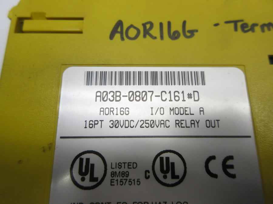 FANUC A03B-0807-C161#D 250VAC UNMP