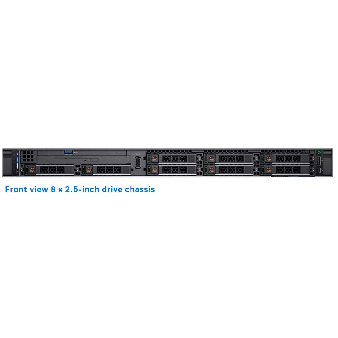 JKFH7 — 8x 2.5" SAS/SATA Rack Chassis | Refurbished Dell PowerEdge R640