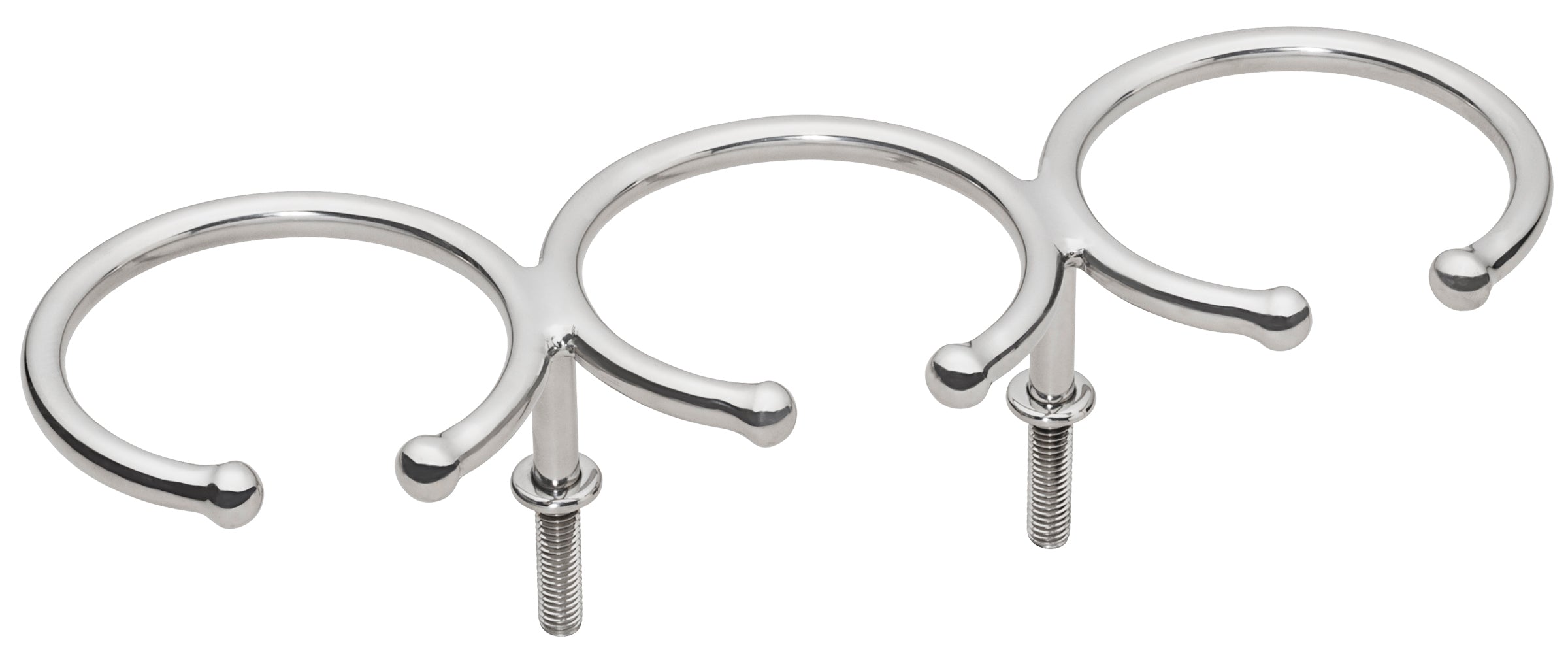 Whitecap Stainless Steel Top Mount Ring Cup Holders Stud Mount S-3512 S-3513 S-3514 S-3515