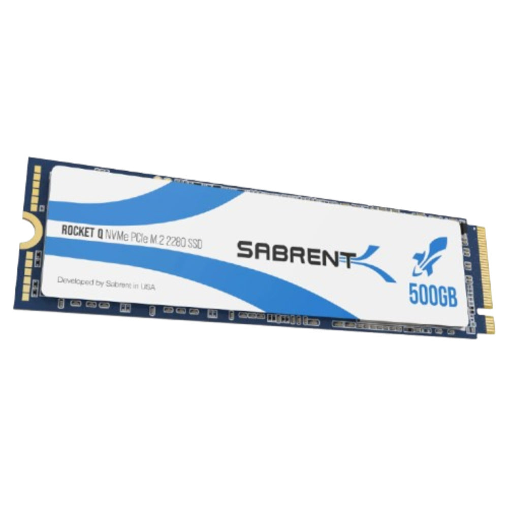 Sabrent Rocket Q SB-RKTQ-500 500GB PCIe Gen 3.0 x4 4GB/s QLC NVMe M.2 2280 Recertified SSD