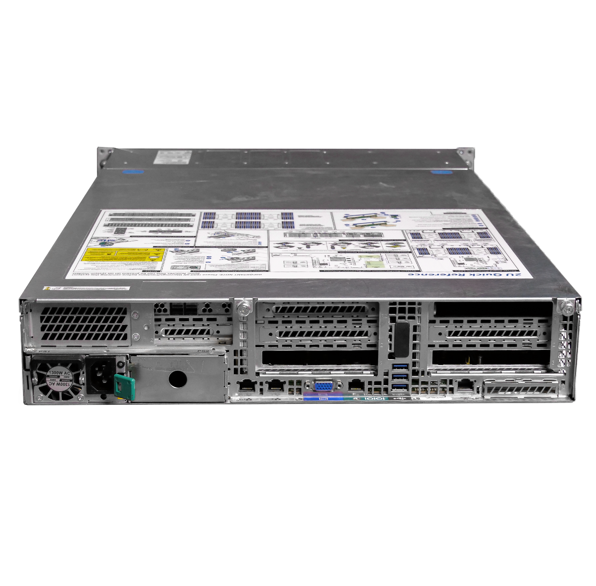 Intel R2308WFTZSR 2x Xeon Gold 6130T 384GB DDR4 8-bay LFF 2U Server