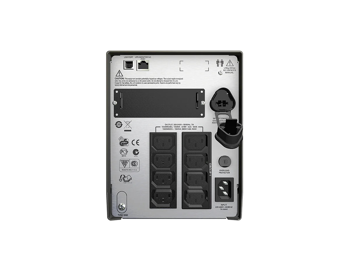 APC SMT1500I - Smart-UPS 1500VA Line-Interactive Tower UPS