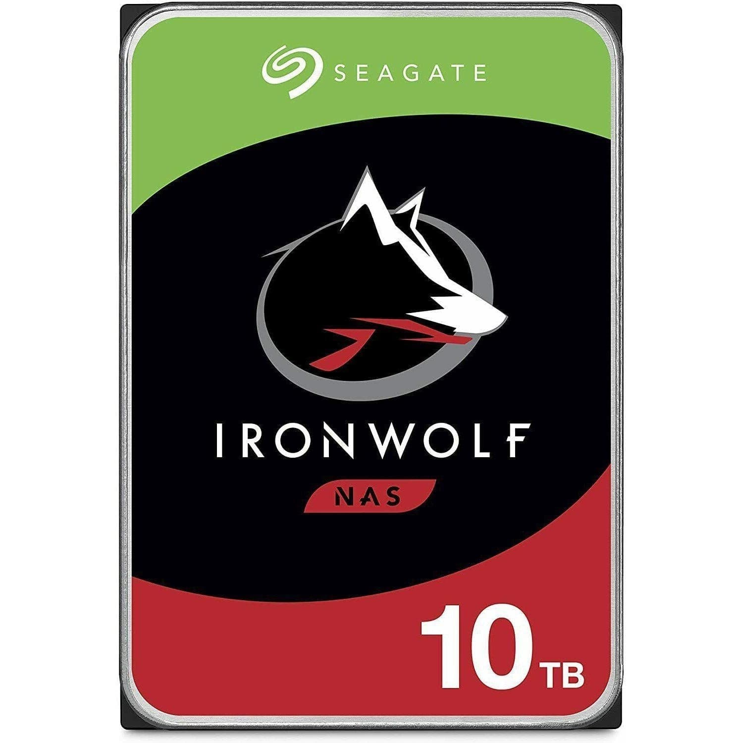 Seagate IronWolf 9.8TB Internal 7200RPM 3.5" (ST10000VN0004) NAS 763649117972-FoxTI