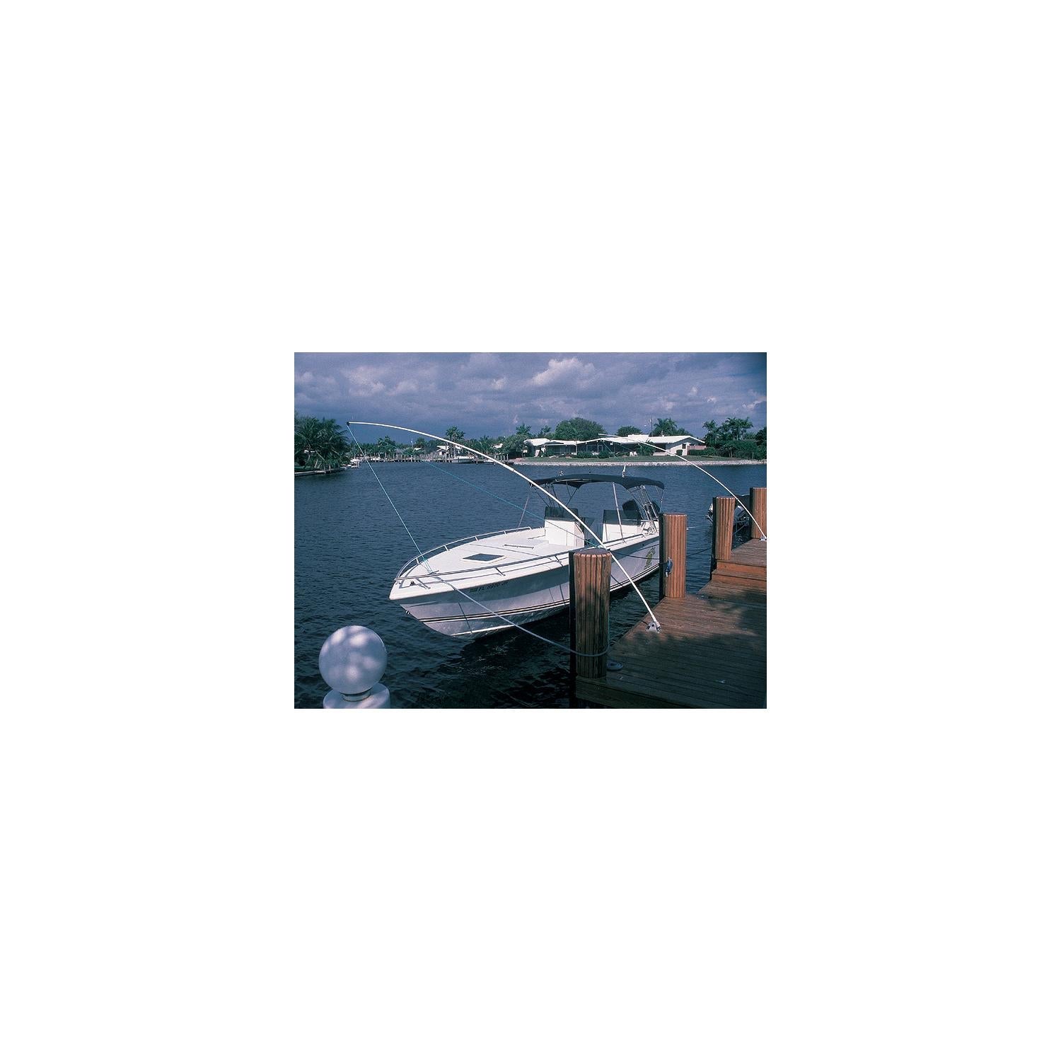 Taylor Made PMW.1600 Premium Mooring Whips w/Rocker Arm, Sold in Pairs, For Boats Up to 34'-46'