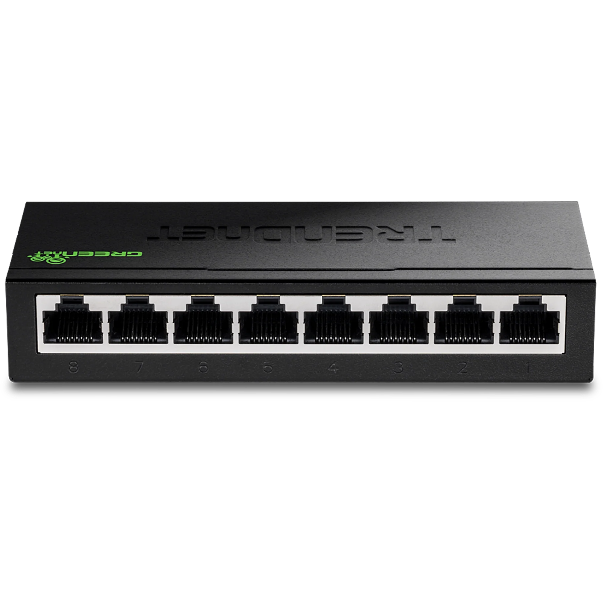 TRENDnet TEG-S80g 8-Port Gigabit GREENnet Mini Switch (Metal)
