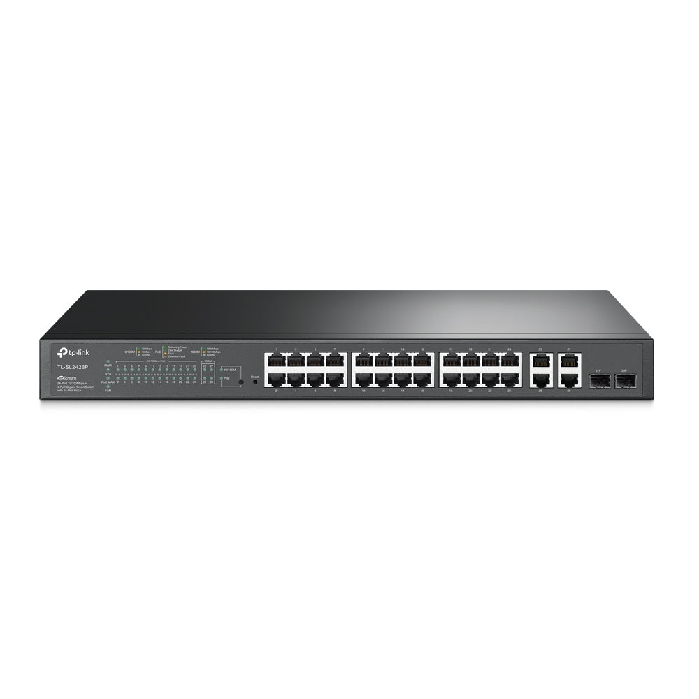 TP-Link TL-SL2428P JetStream Gigabit Smart Switch 24xGE PoE+