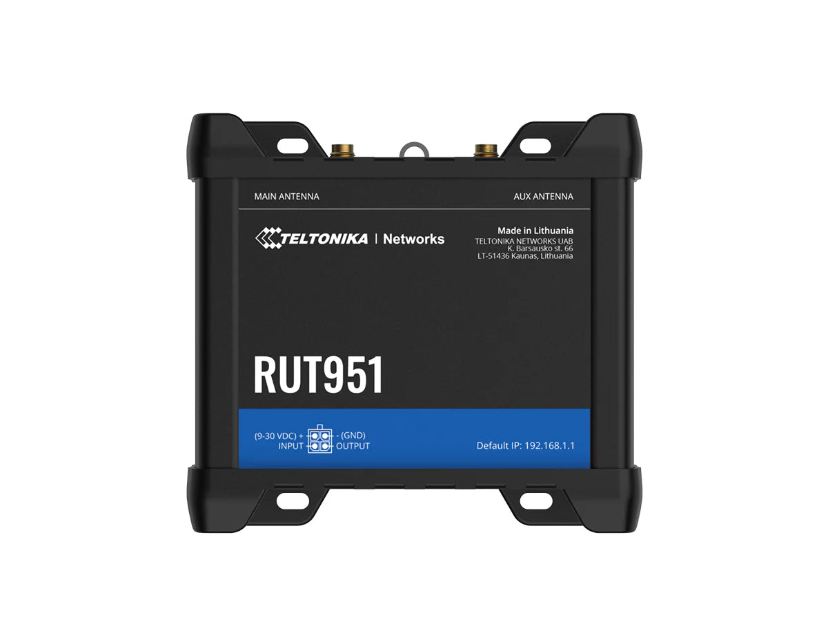 Teltonika RUT951 4G LTE Industrial Router (RUT951A00800