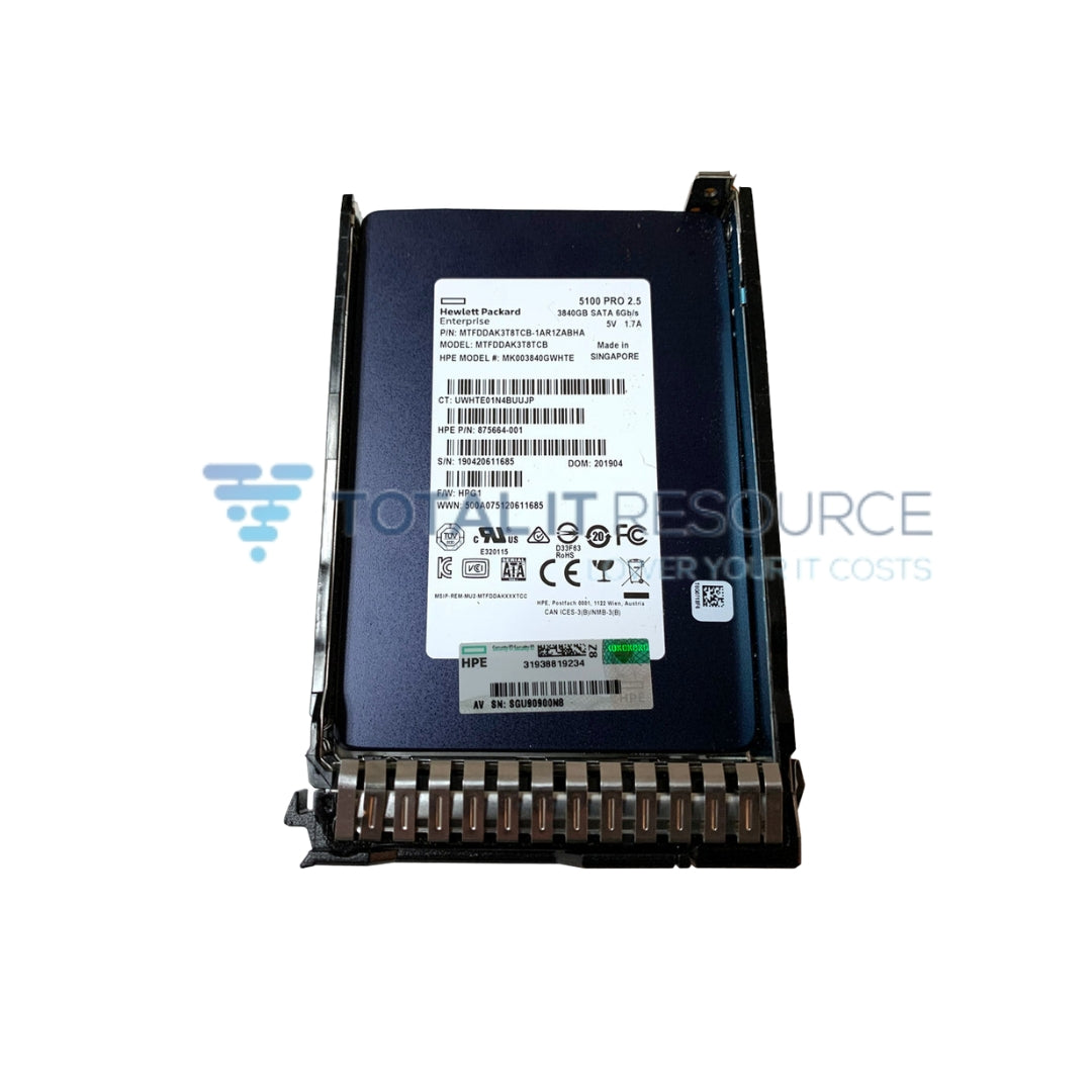 P00896-B21 HPE 3.84TB SATA 6G Mixed Use SFF (2.5in SC SSD