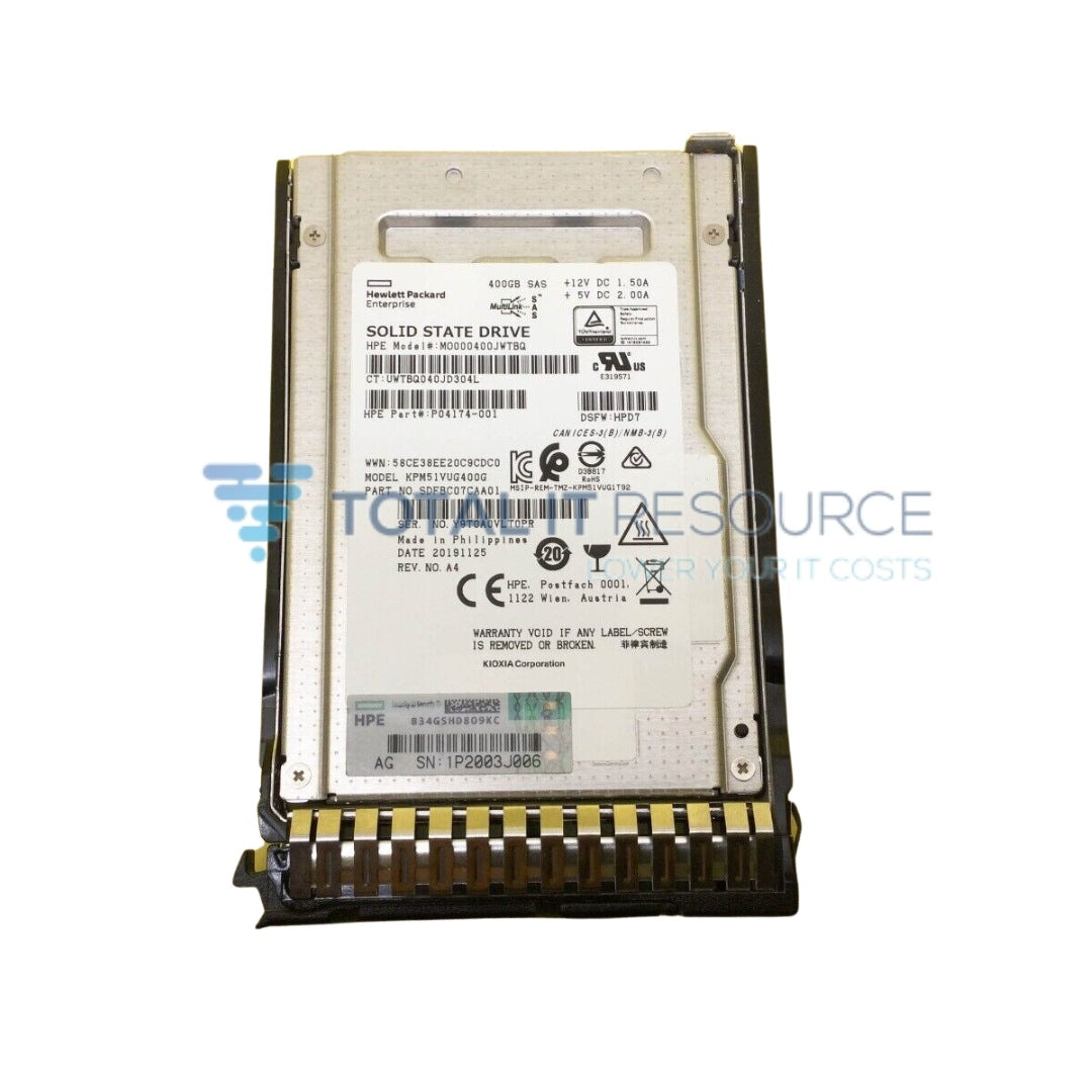P04525-B21 HPE 400GB SAS 12G Mixed Use SFF (2.5in SC SSD