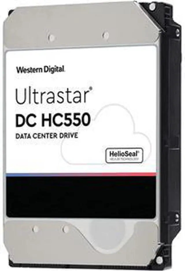 Alt view image 12 of 13 - WD Ultrastar DC HC550 18TB Hard Drive 3.5" Internal 512MB 7200 RPM SAS 12Gb/s 512E SE P3 0F38353 (WUH721818AL5204)