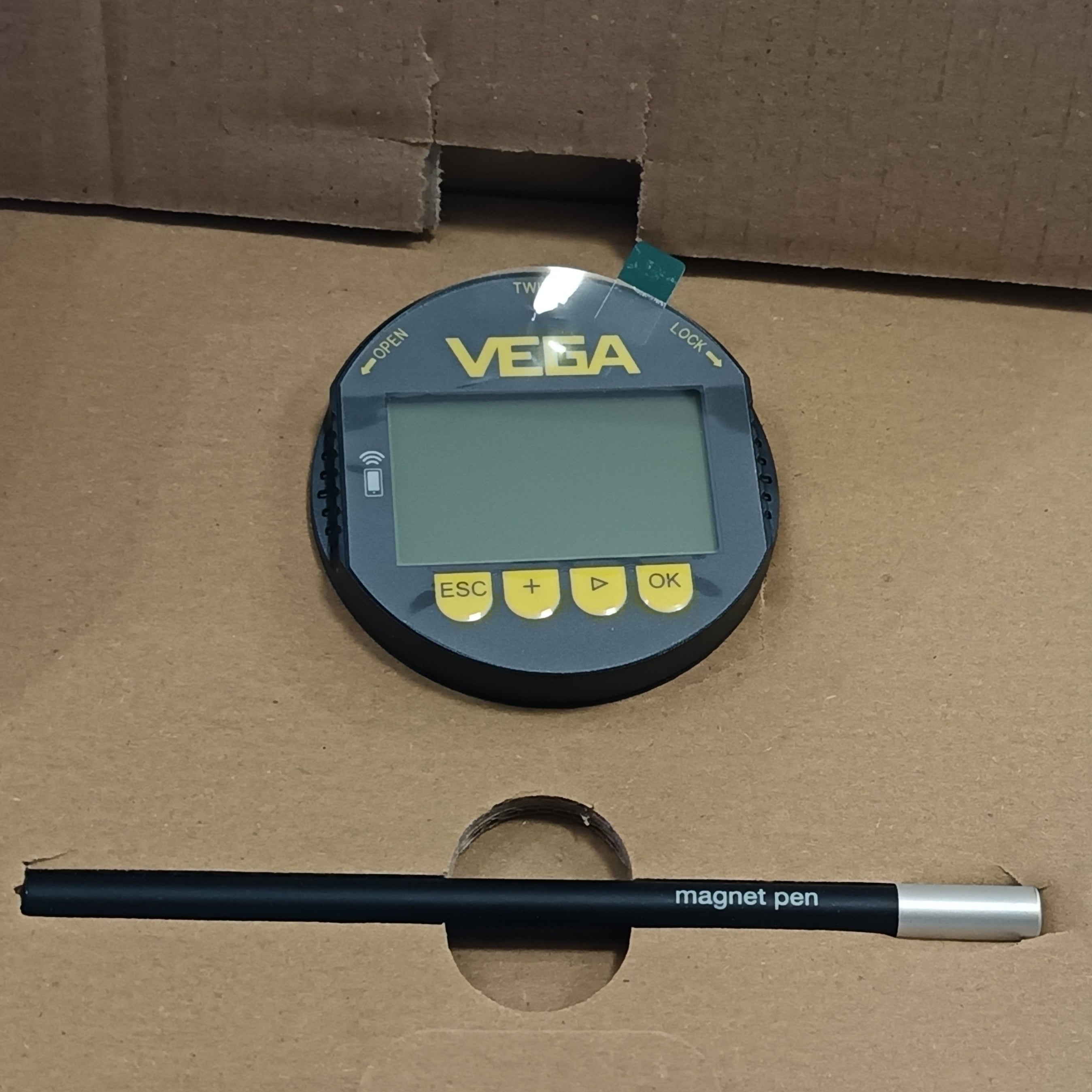 VEGA PLICSCOM Pluggable display and adjustment module Indicating Instruments