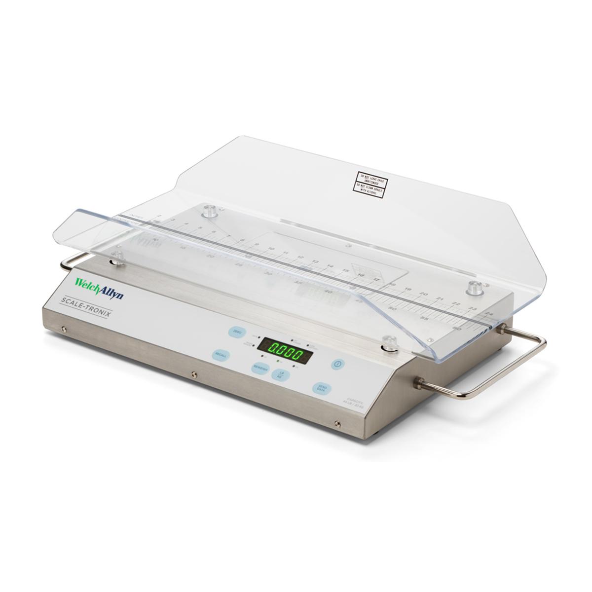 Scale-Tronix Digital Pediatric/Infant Scale. Two-Sided Cradle. kg