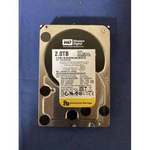 Western Digital WD2003FYYS-02W0B0 2.0TB Sata hard drive-FoxTI