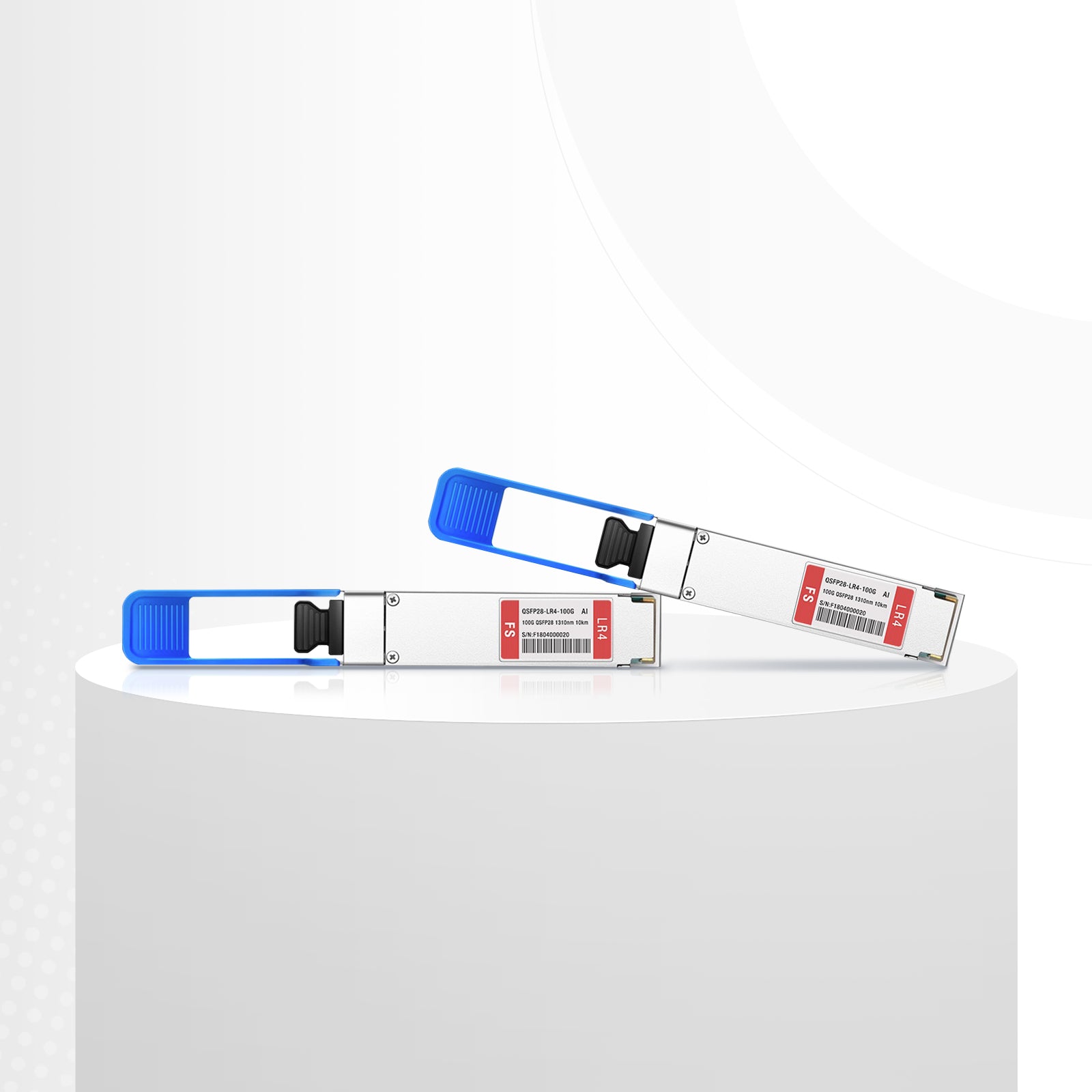 Cisco QSFP-100G-LR4-S Compatible 100GBASE-LR4 QSFP28 1310nm 10km DOM Duplex LC/UPC SMF Optical Transceiver Module