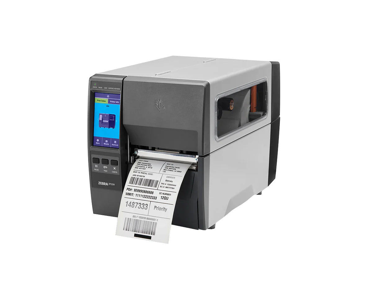 Zebra ZT23143-T01000FZ Thermal Transfer Barcode Label Printer (ZT231)