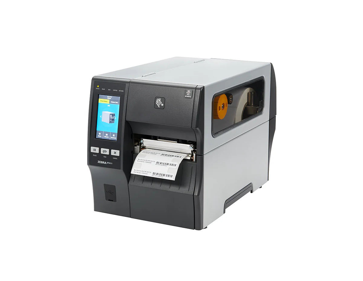 Zebra ZT41143-T010000Z Thermal Transfer Barcode Label Printer (ZT411)