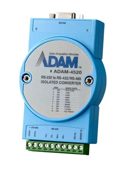 Módulo de aquisição de dados Adam 4520 Conversor isolado RS-232 para RS-422/RS-485