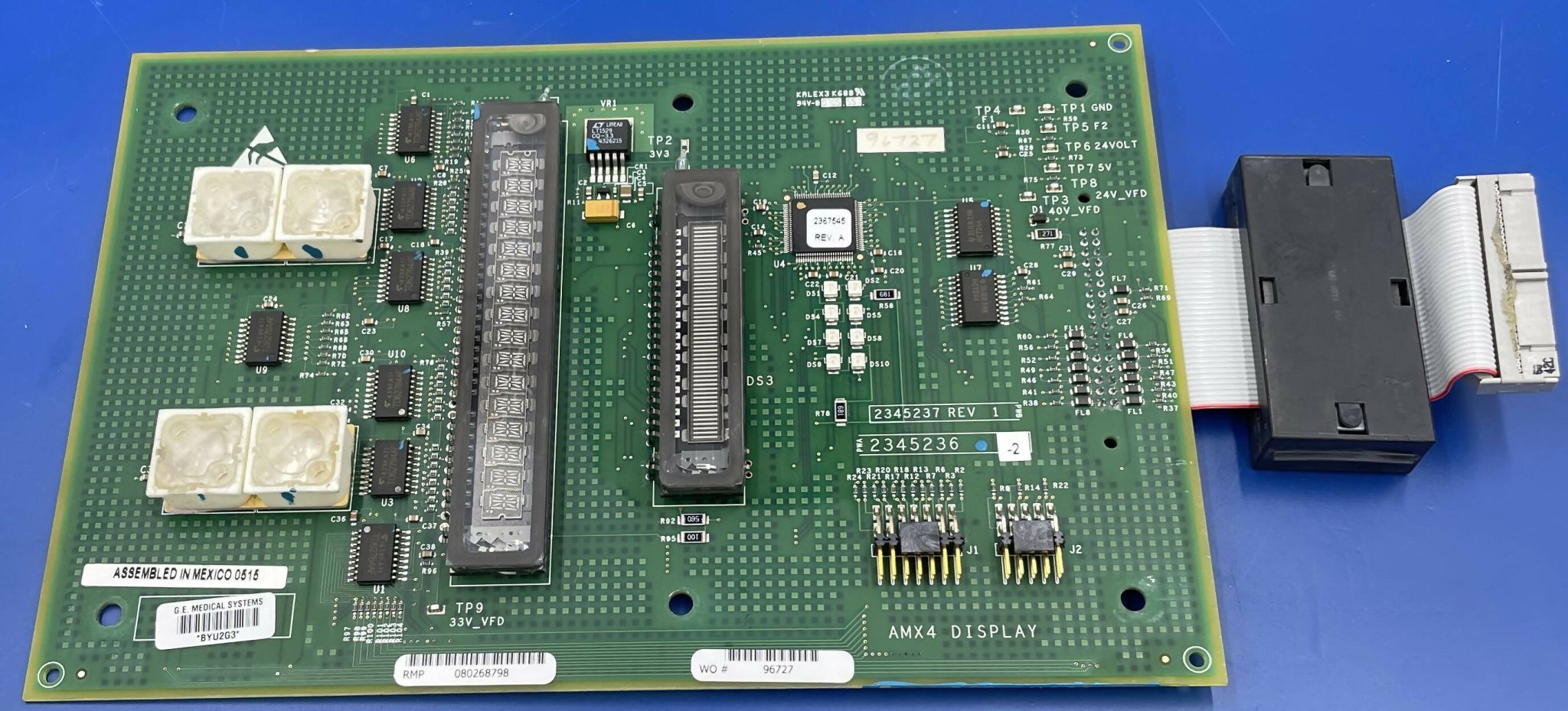 GE 2345236 - AMX4 Display PCB for X-Ray Front | Alo Tech Solutions