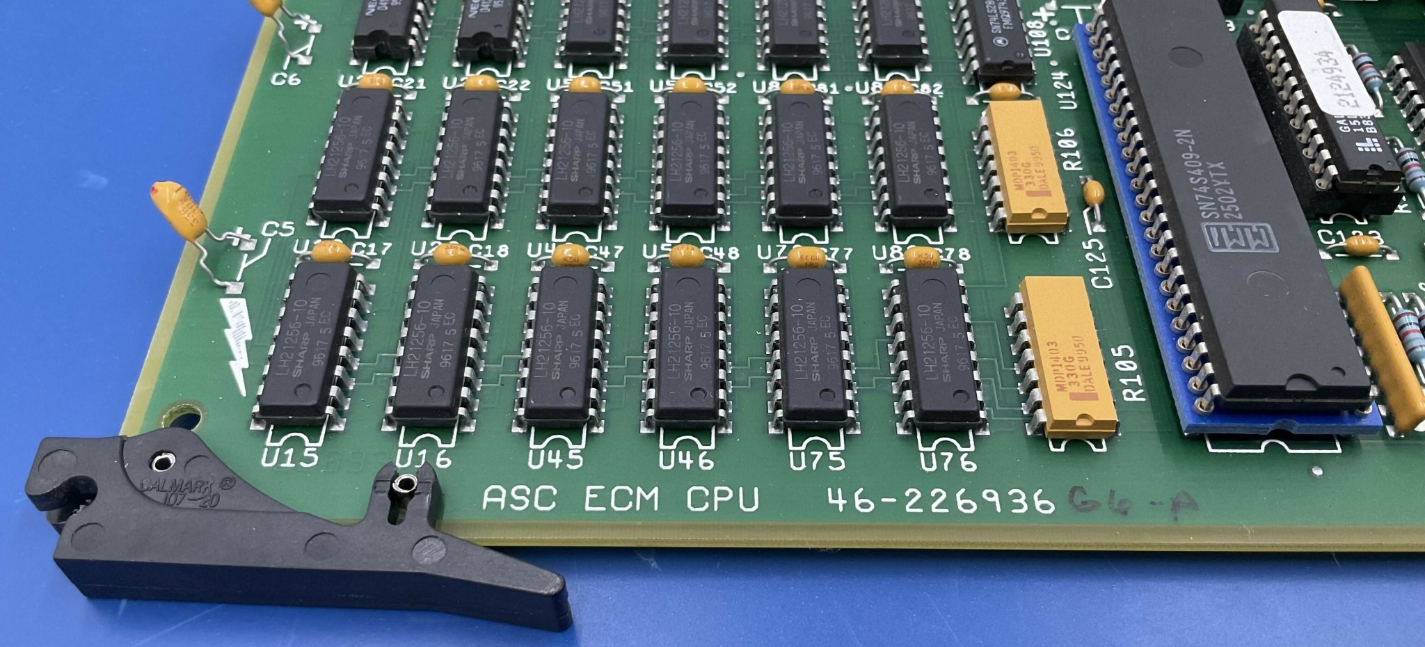 ASC ECM CPU Board W/Flash AUX Memory (46-226936G6-A/46-321380G1-B GE
