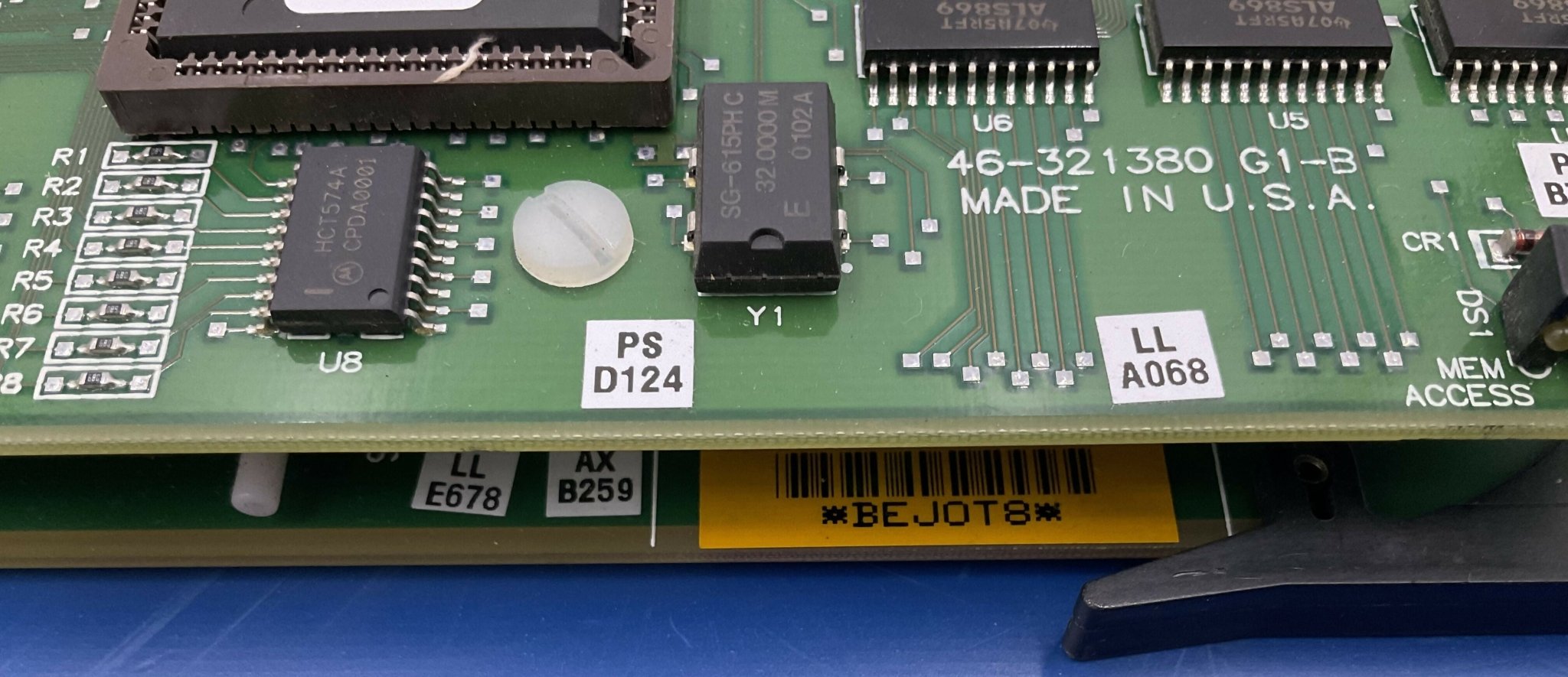 ASC ECM CPU Board W/Flash AUX Memory (46-226936G6-A/46-321380G1-B GE