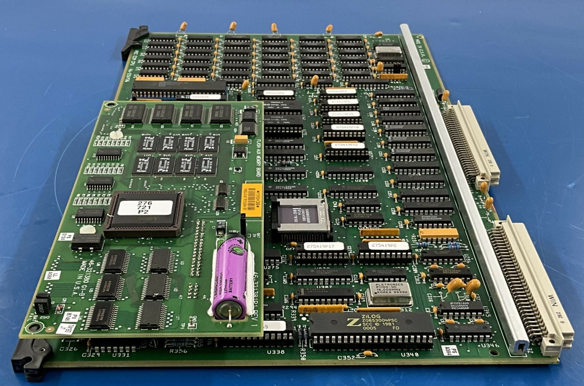 ASC ECM CPU Board W/Flash AUX Memory (46-226936G6-A/46-321380G1-B GE