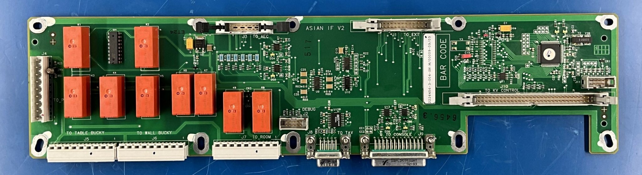 ASIAN I/F V2 BOARD (2226456-3-004 GE