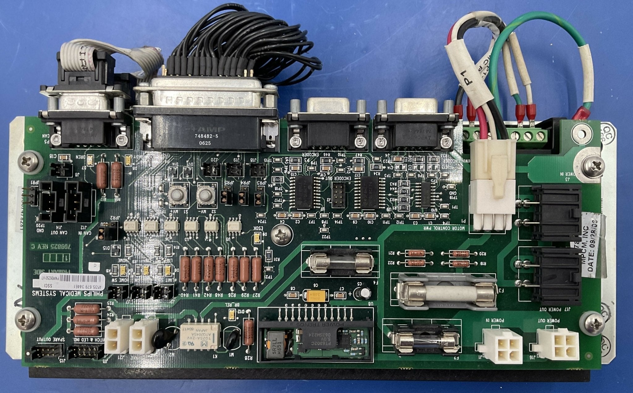 ASM MOTOR CONTROL W/MMI PCB (453567478281 REV A PHILIPS