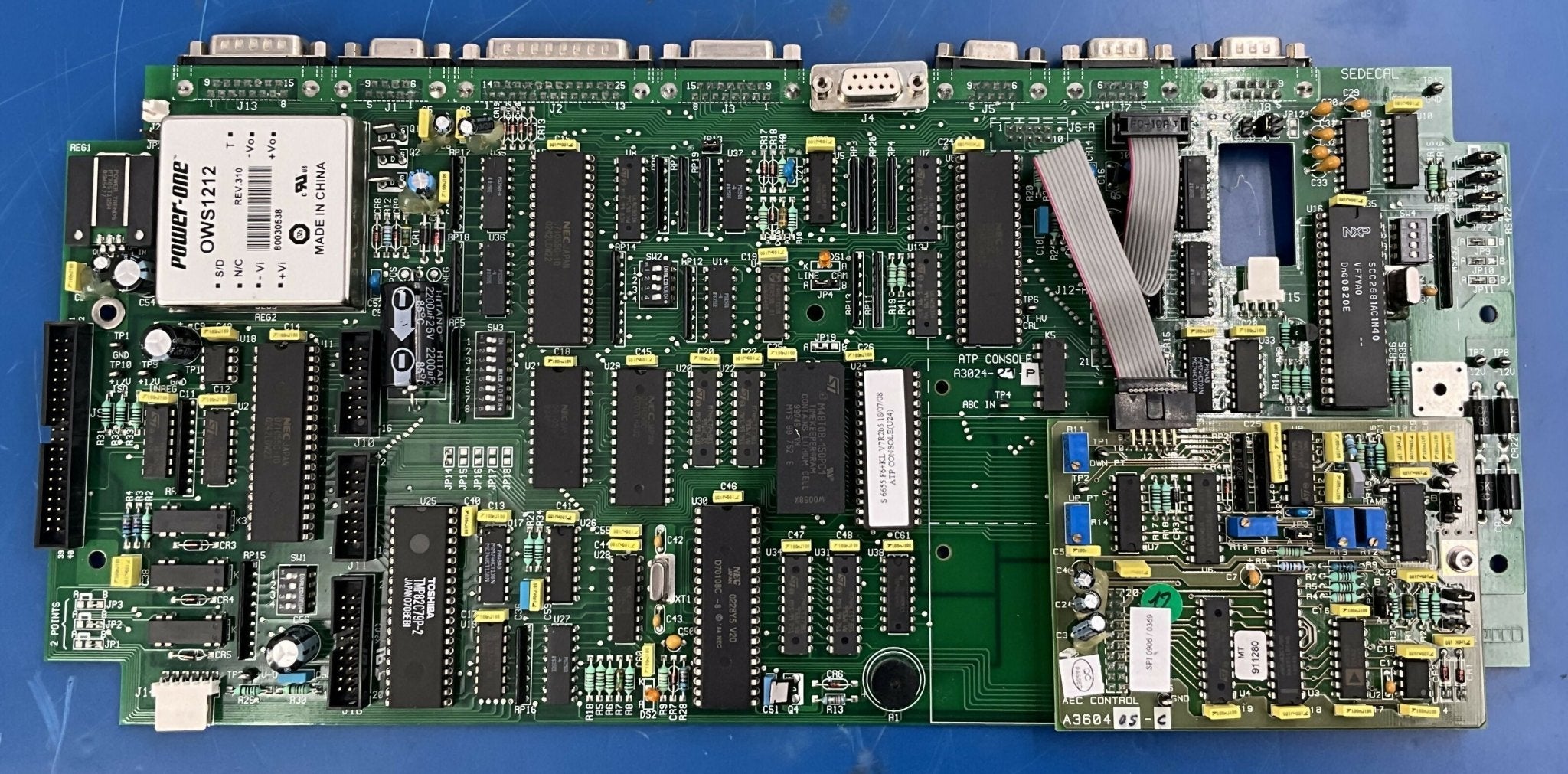 ATP CONSOLE BOARD/AEC CONTROL BOARD (A3024-21-P GE