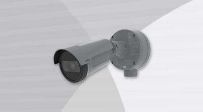 AXIS P1468-XLE Explosion Protected Bullet Camera front-left view.