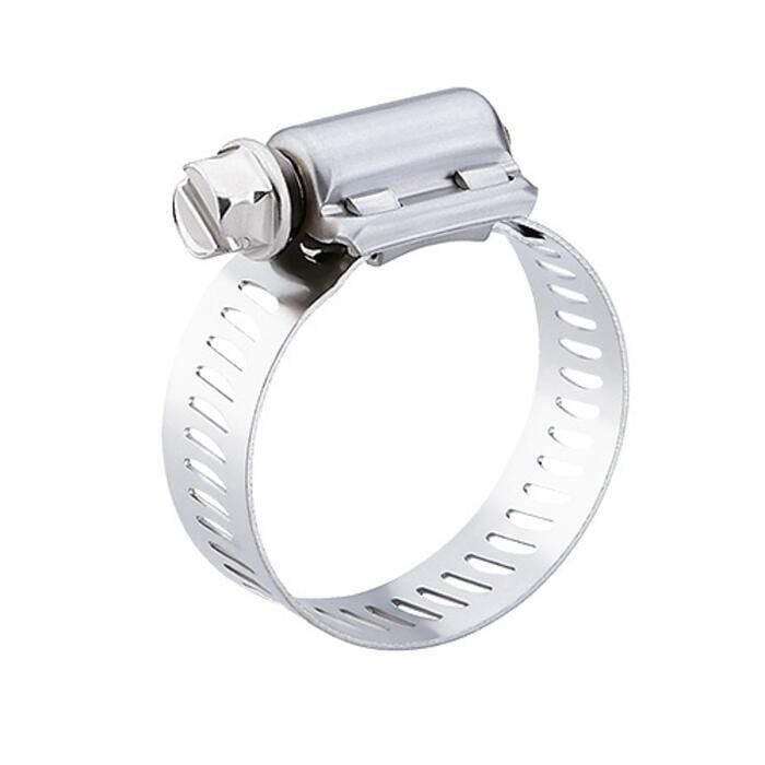 Scandvik 50035 Breeze Power-Seal Perforated Hose Clamp, #20, 10/box