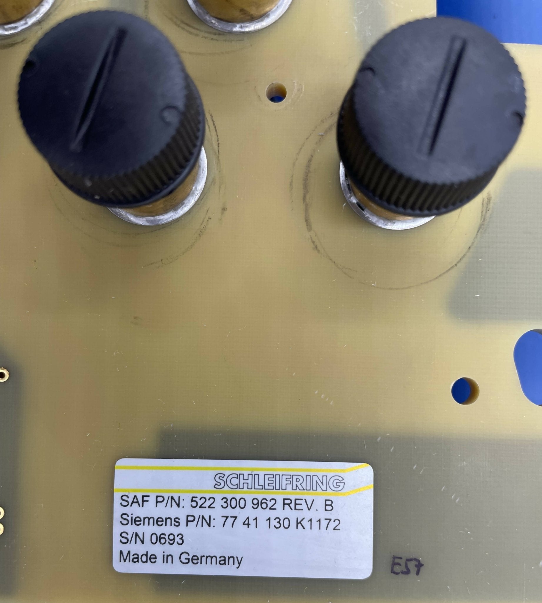 Siemens 7741130 - Brush Block Assembly W/Signal for Somatom CT Connectors | Alo Tech Solutions