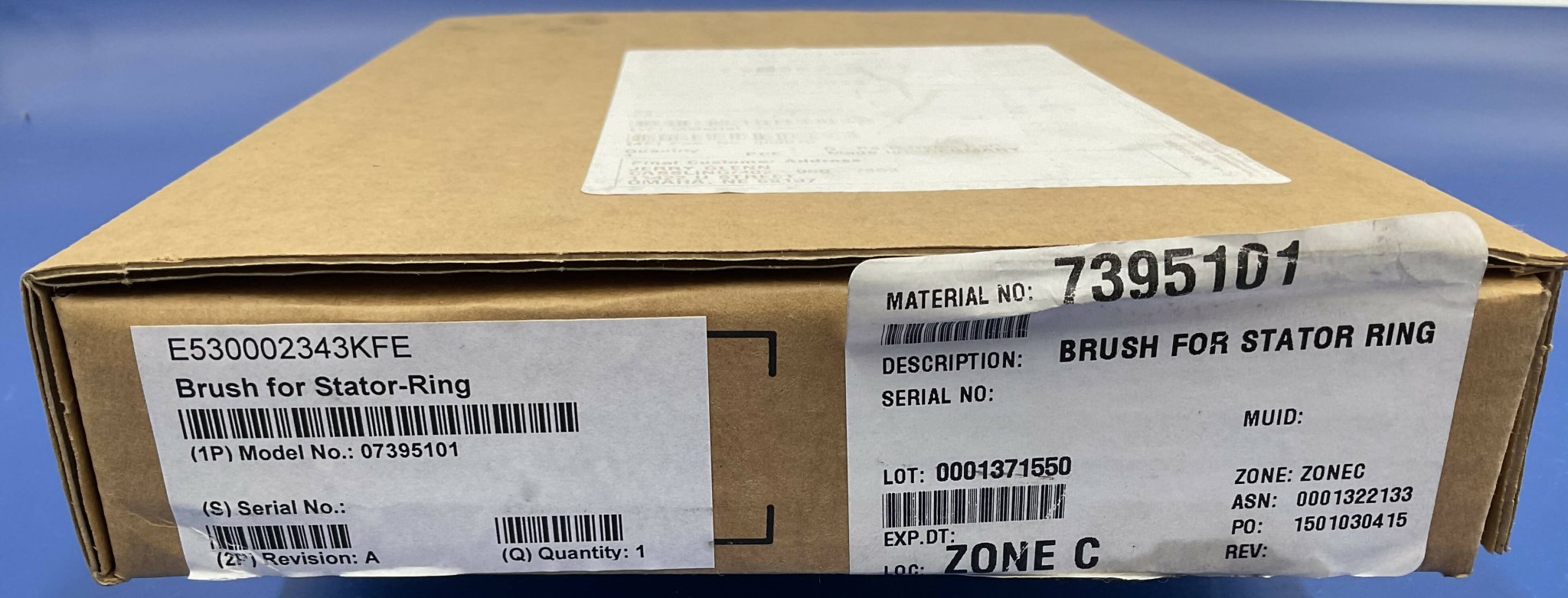 BRUSH FOR STATOR RING (07395101/7395101 SIEMENS