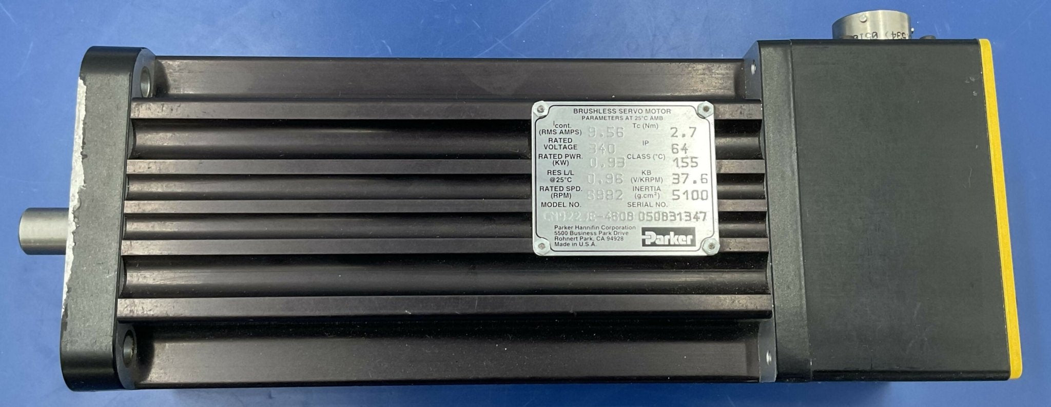 BRUSHLESS SERVO MOTOR (CM922JE-4608 SIEMENS/PARKER