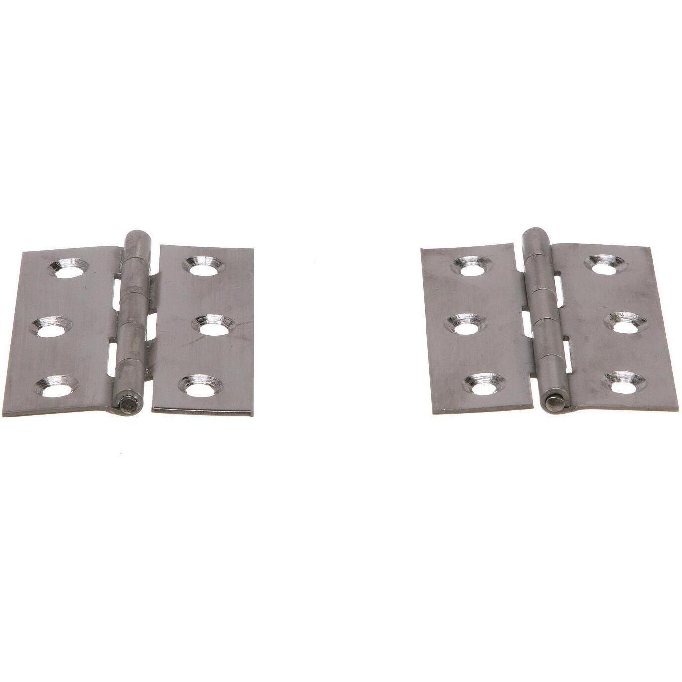 Seachoice (2) Stainless Steel Fast Pin Type Butt Hinges