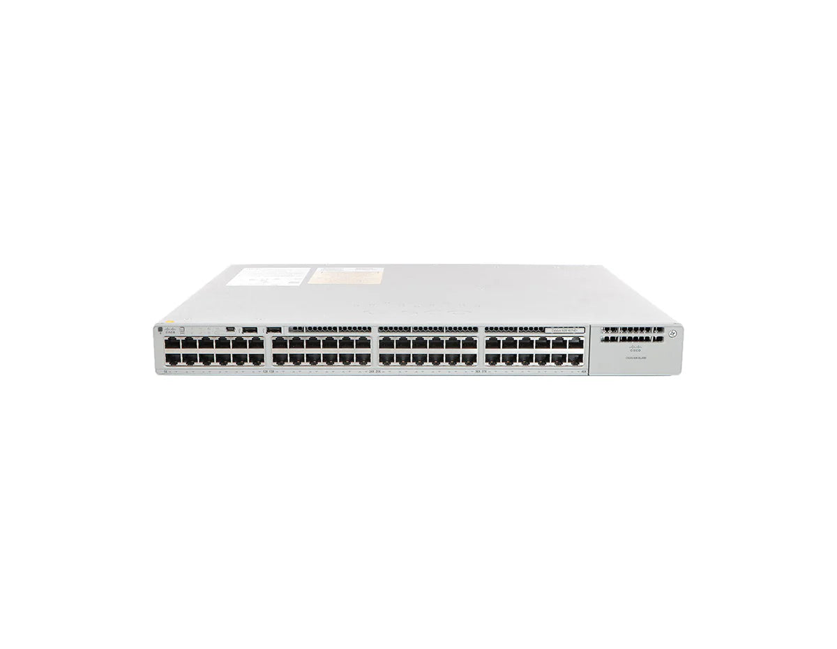 Cisco Catalyst C9200-48PL-E 48-Port Partial PoE+ Switch with Modular Uplinks, Network Essentials