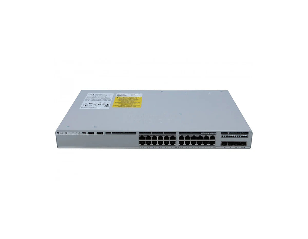 Cisco Catalyst C9200L-24P-4X-E 24-Port PoE+ Switch with 4x10G SFP+ Uplinks, Network Essentials