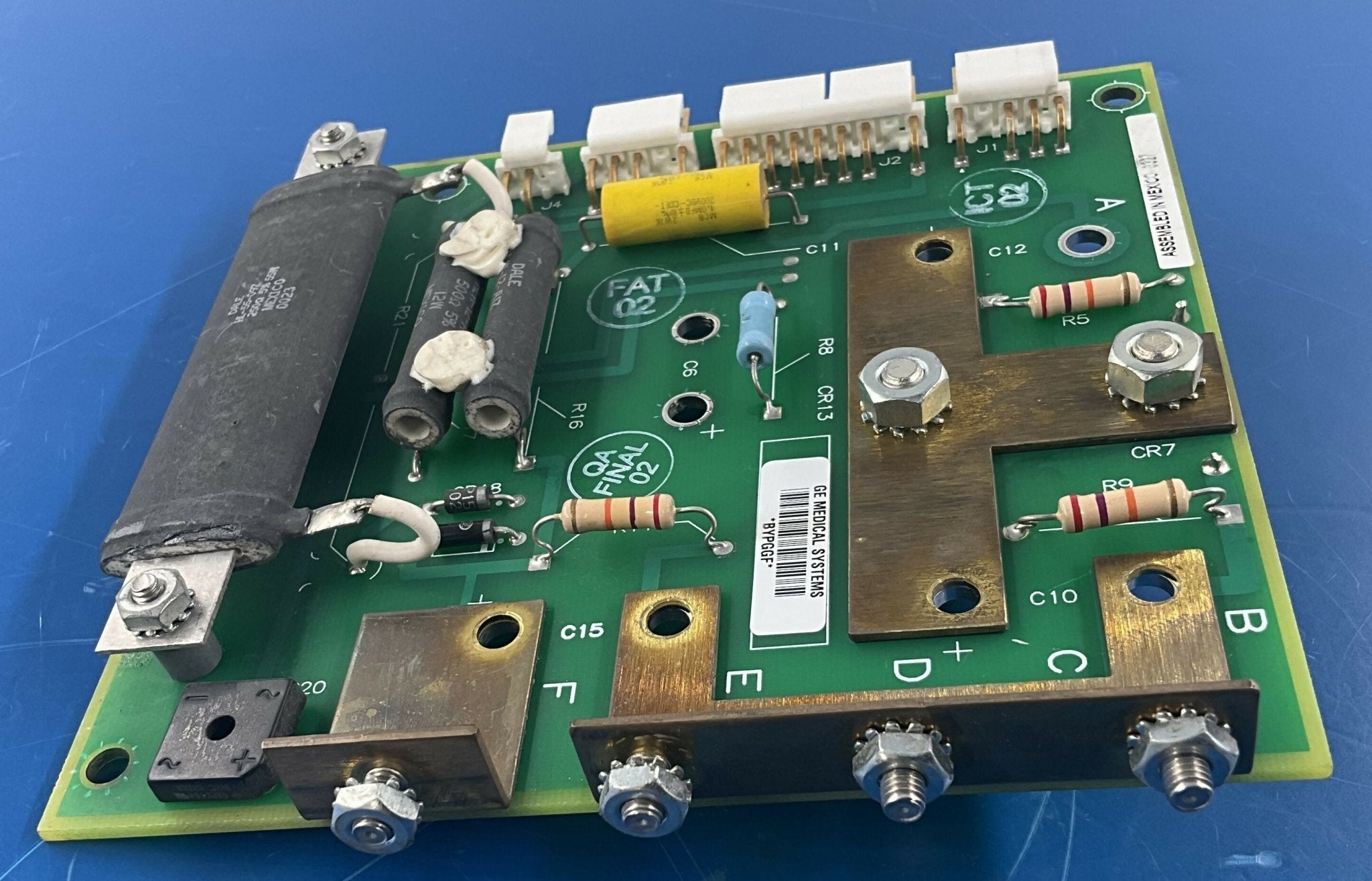 CAPACITOR BOARD (46-288504 G1-A) GE