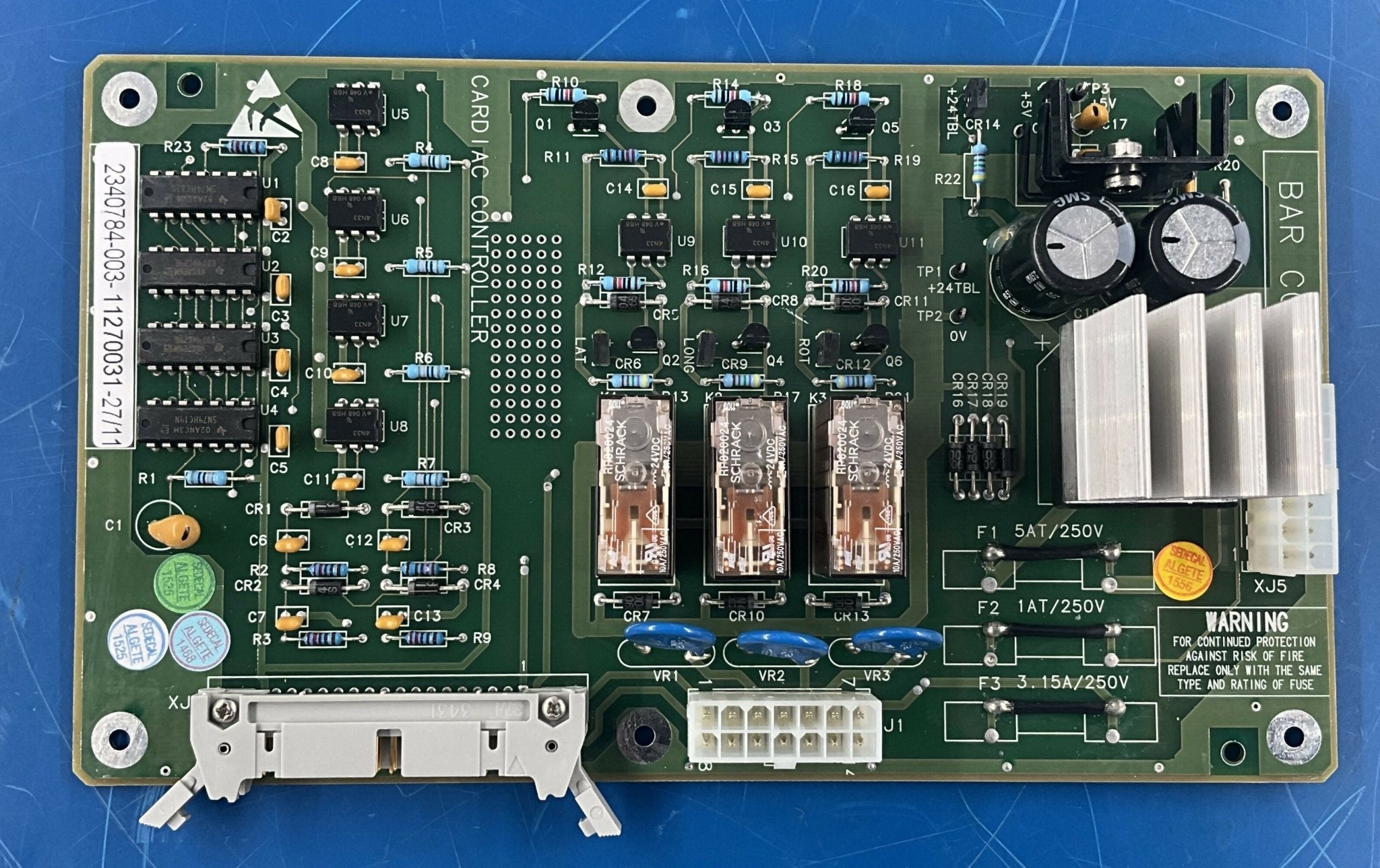 CARDIAC CONTROL BOARD OMEGA (2340784-003/5500783 GE