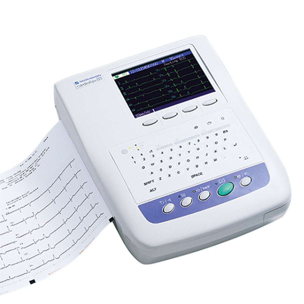 Nihon Kohden Cardiofax M 1350A EKG Machine