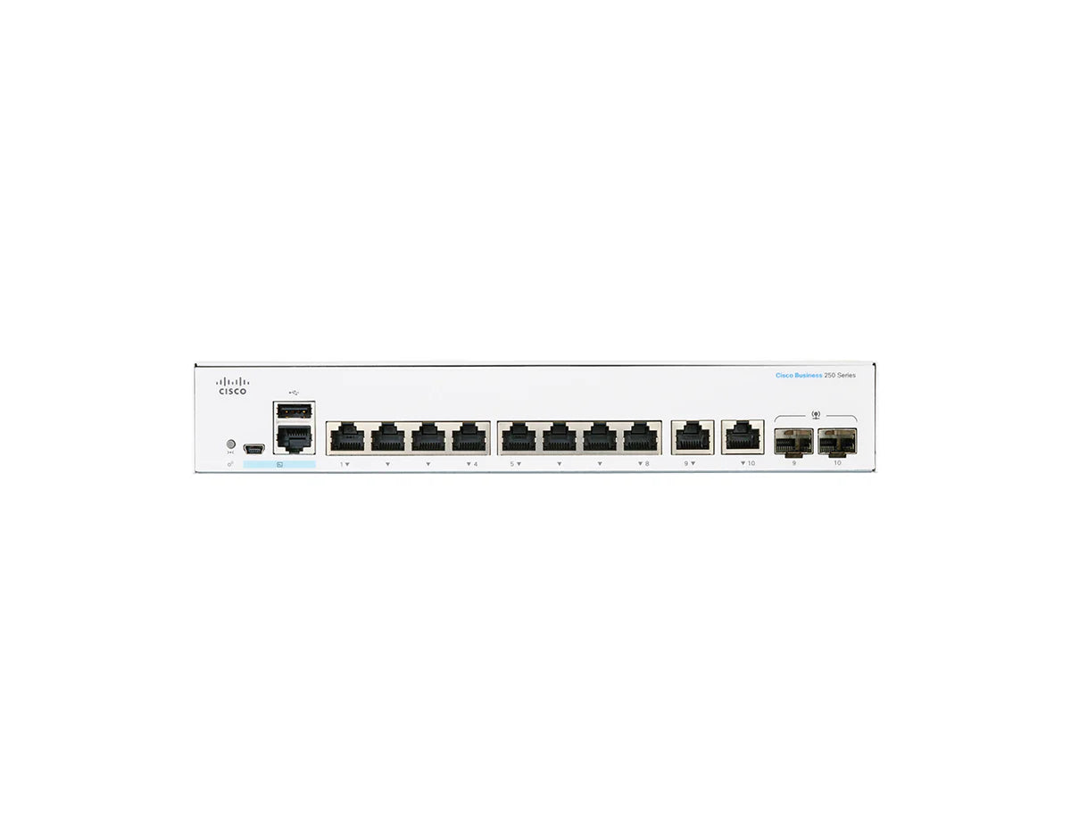Cisco CBS250-8T-E-2G Switch