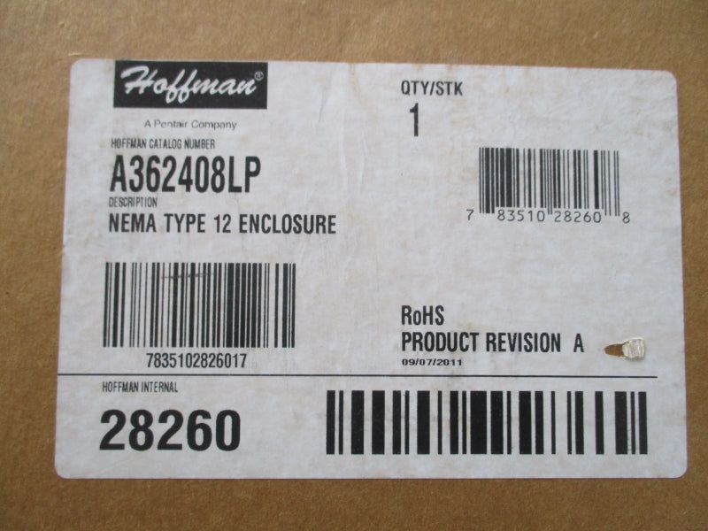 HOFFMAN A362408LP (AS PICTURED) NSMP