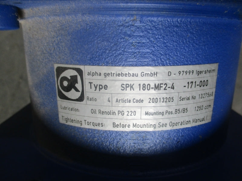 ALPHA SPK180-MF2-4-171-000 NSNP