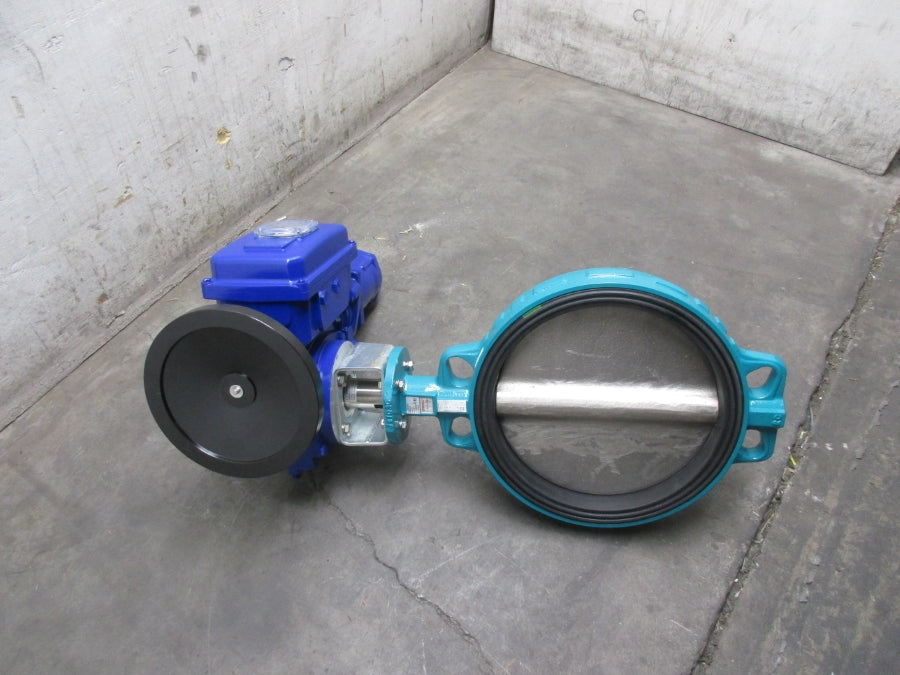 GEMU D488350WS32A1HLL2ABBQ1 WITH BERNARD CONTROLS SQ120 BUTTERFLY VALVE 230V NSNP