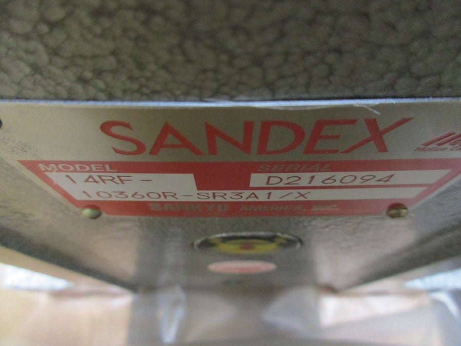 SANKYO SANDEX INDEXING DRIVE 14RF-10360R-SR3A1/X NSNP