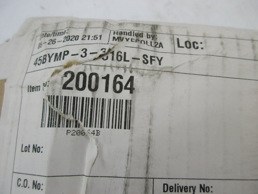 ALFA LAVAL 45BYMP-3-316L-SFY 200164 NSFS