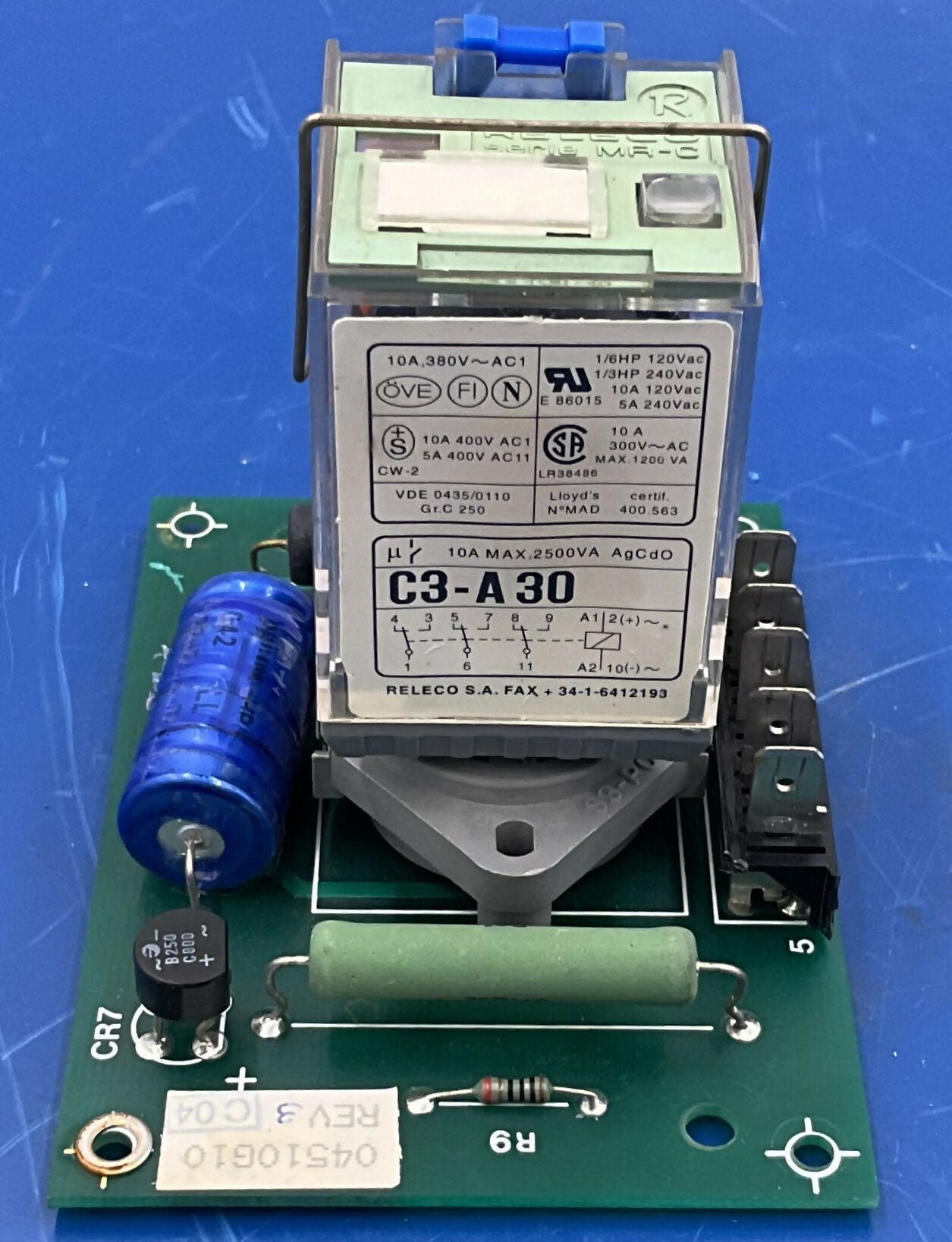 C.I. CONEX RETARDADA BOARD (46-904510G10/04510G10 Rev 3 GE