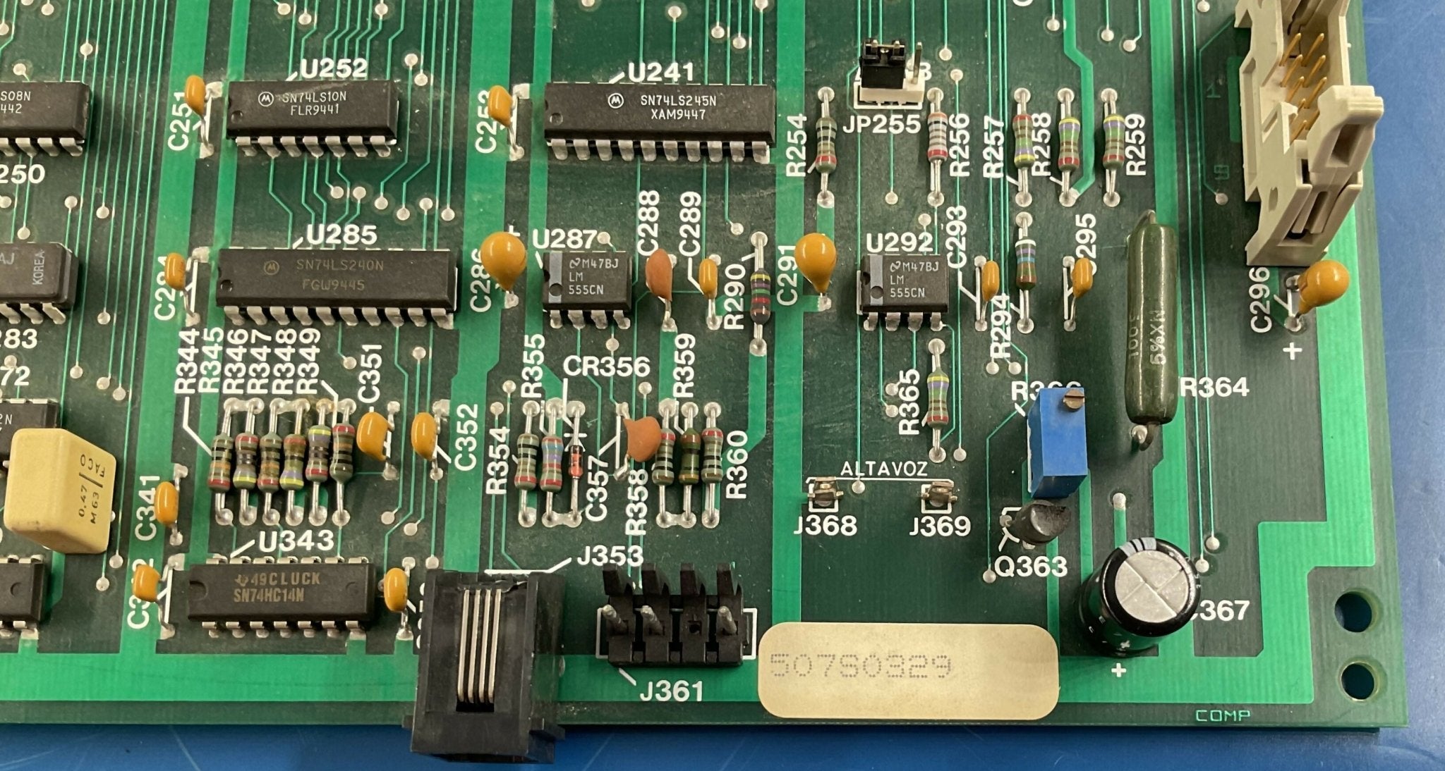 C.I. MCOMP.CONSOLE (COMP.FIL. BOARD (46-903854G13/03854G13 Rev-3 GE