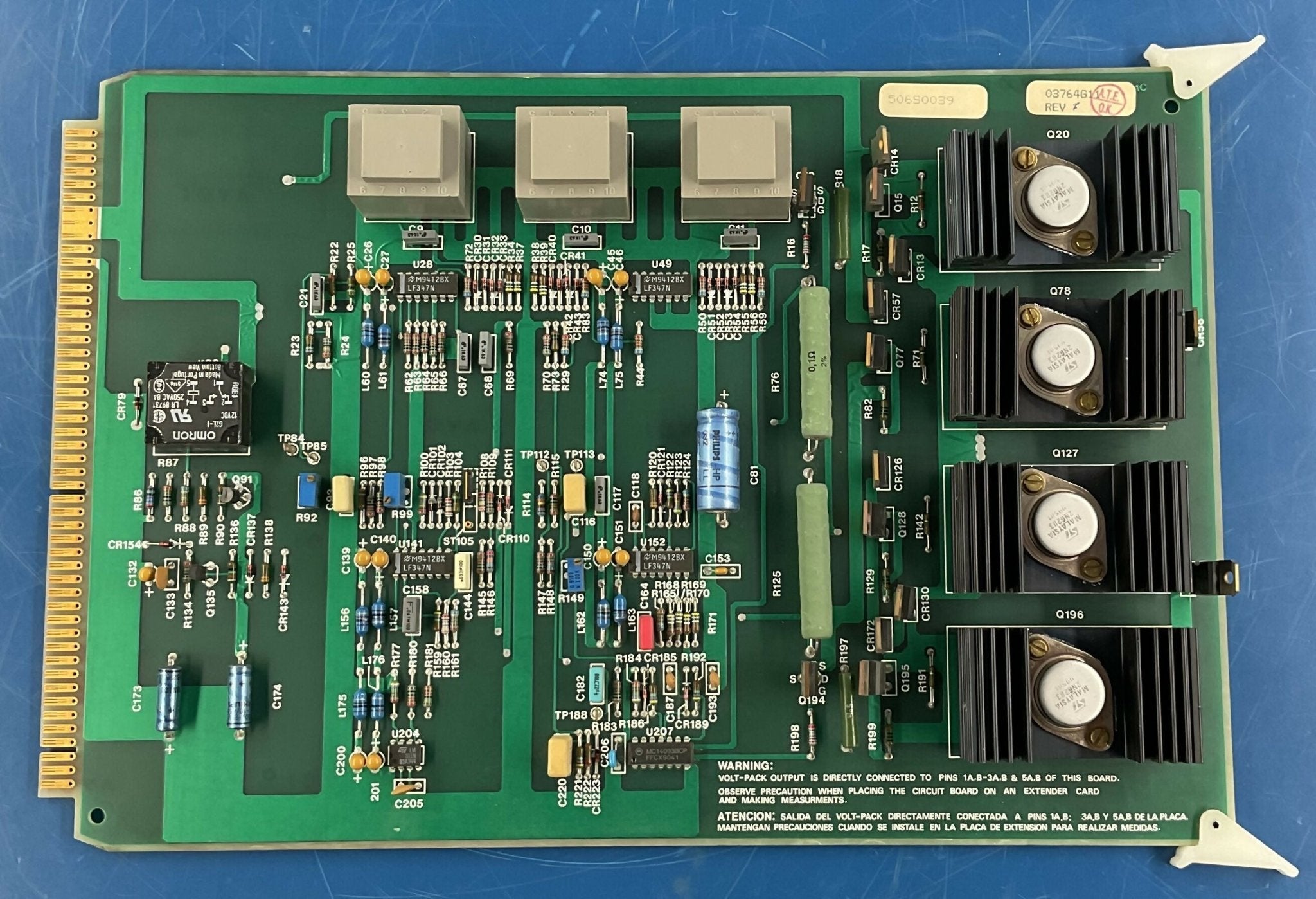 C.I. VOLT-PACK CONTROL BOARD (46-903764G11/03764G11 Rev 7 GE