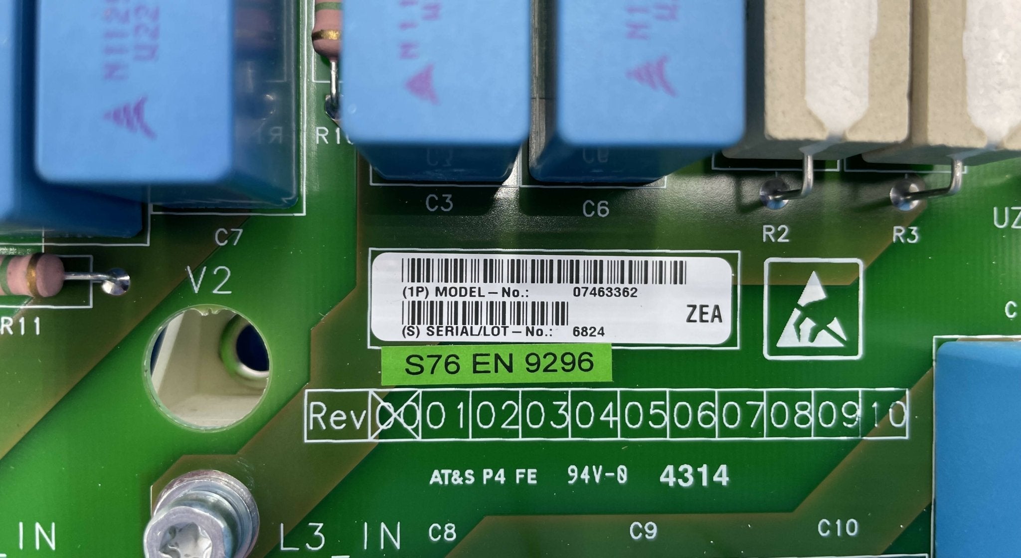 CIRCUIT BOARD D165 (07463362/7463362 SIEMENS