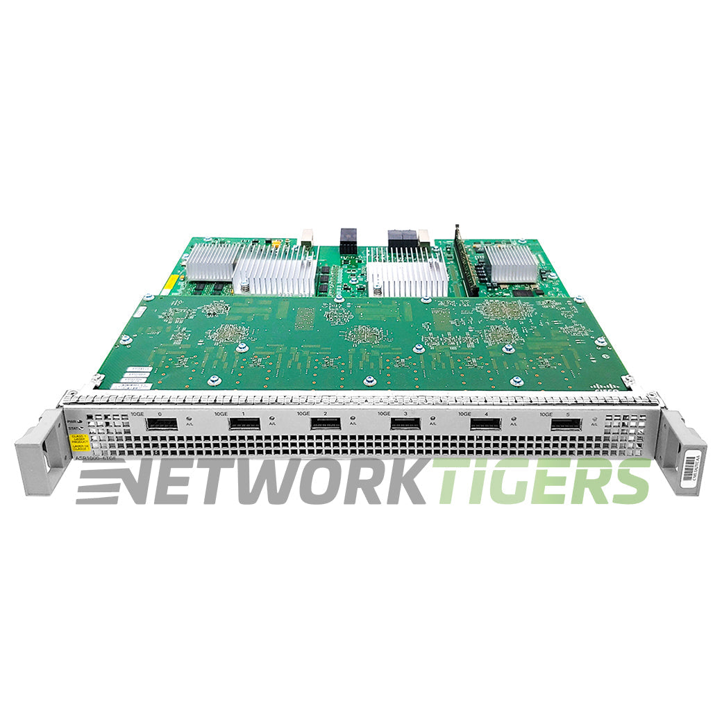 Módulo de roteador Cisco ASR1000-6TGE ASR 1000 Series com 6 portas SFP+ de 10 GB